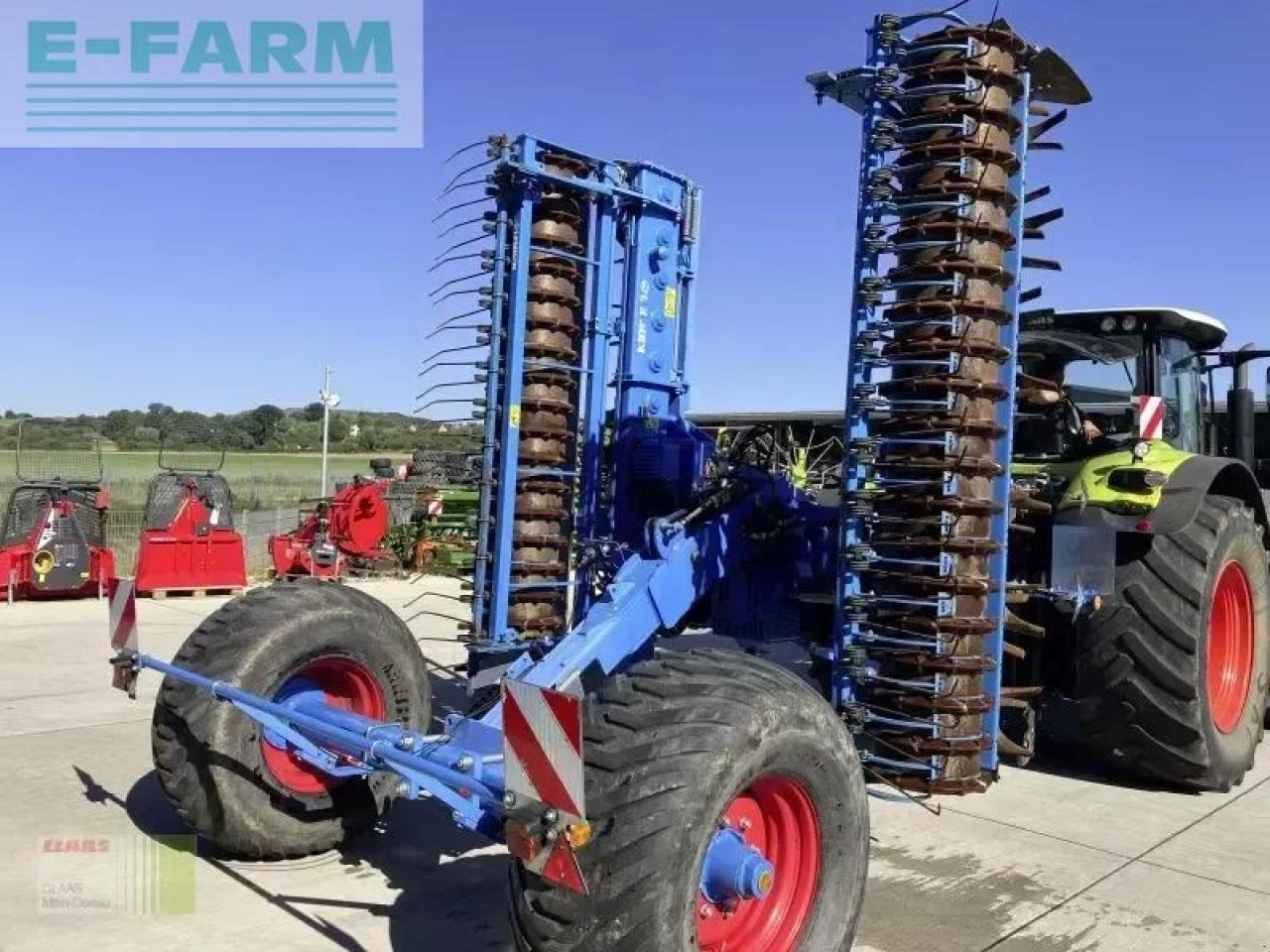 Lemken zirkon 12 mit fahrwerk - Soil tillage equipment: picture 3 Lemken zirkon 12 mit fahrwerk - Soil tillage equipment: picture 3