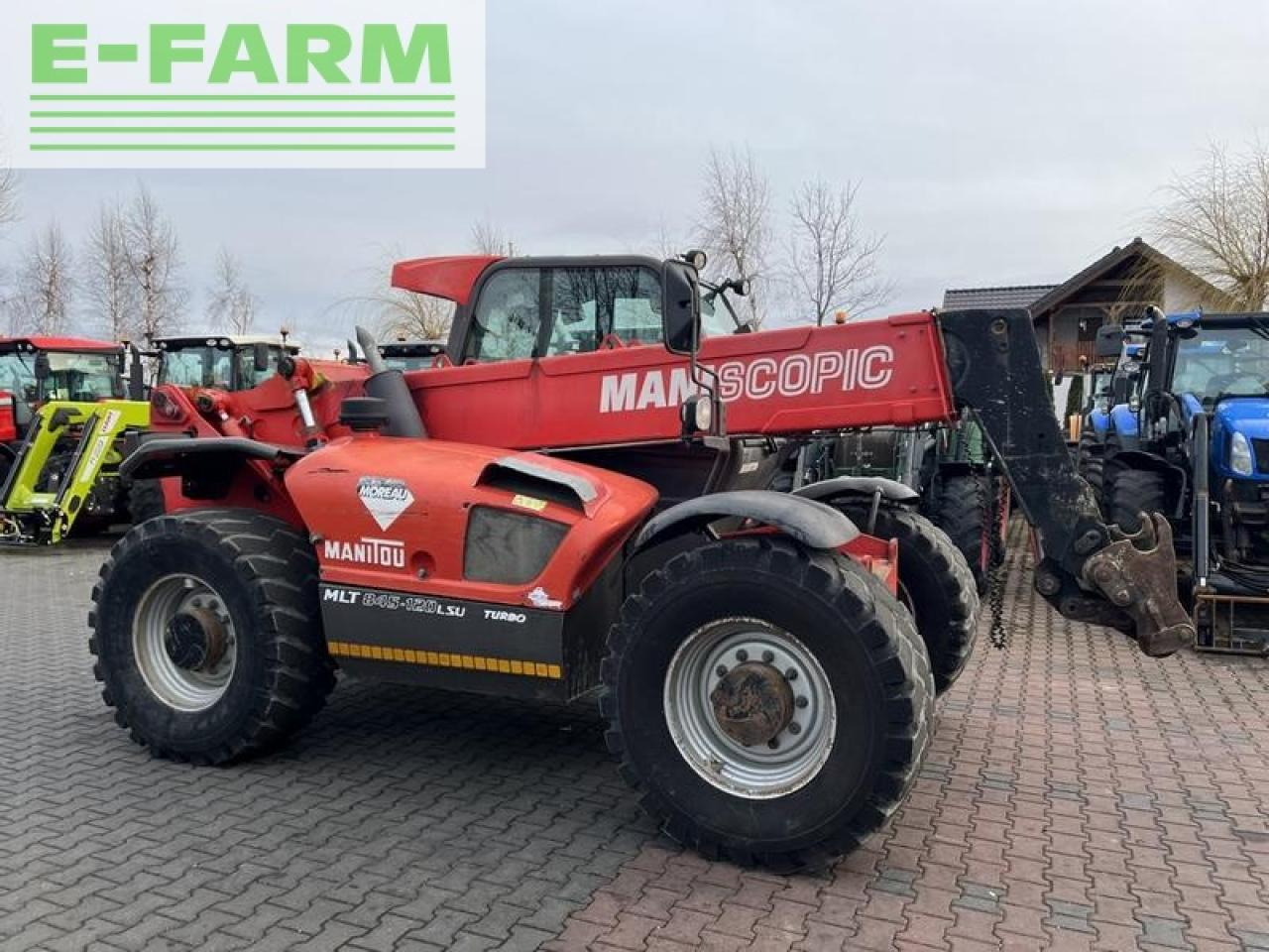 Manitou mlt 845-120 lsu turbo - Telescopic handler: picture 4 Manitou mlt 845-120 lsu turbo - Telescopic handler: picture 4