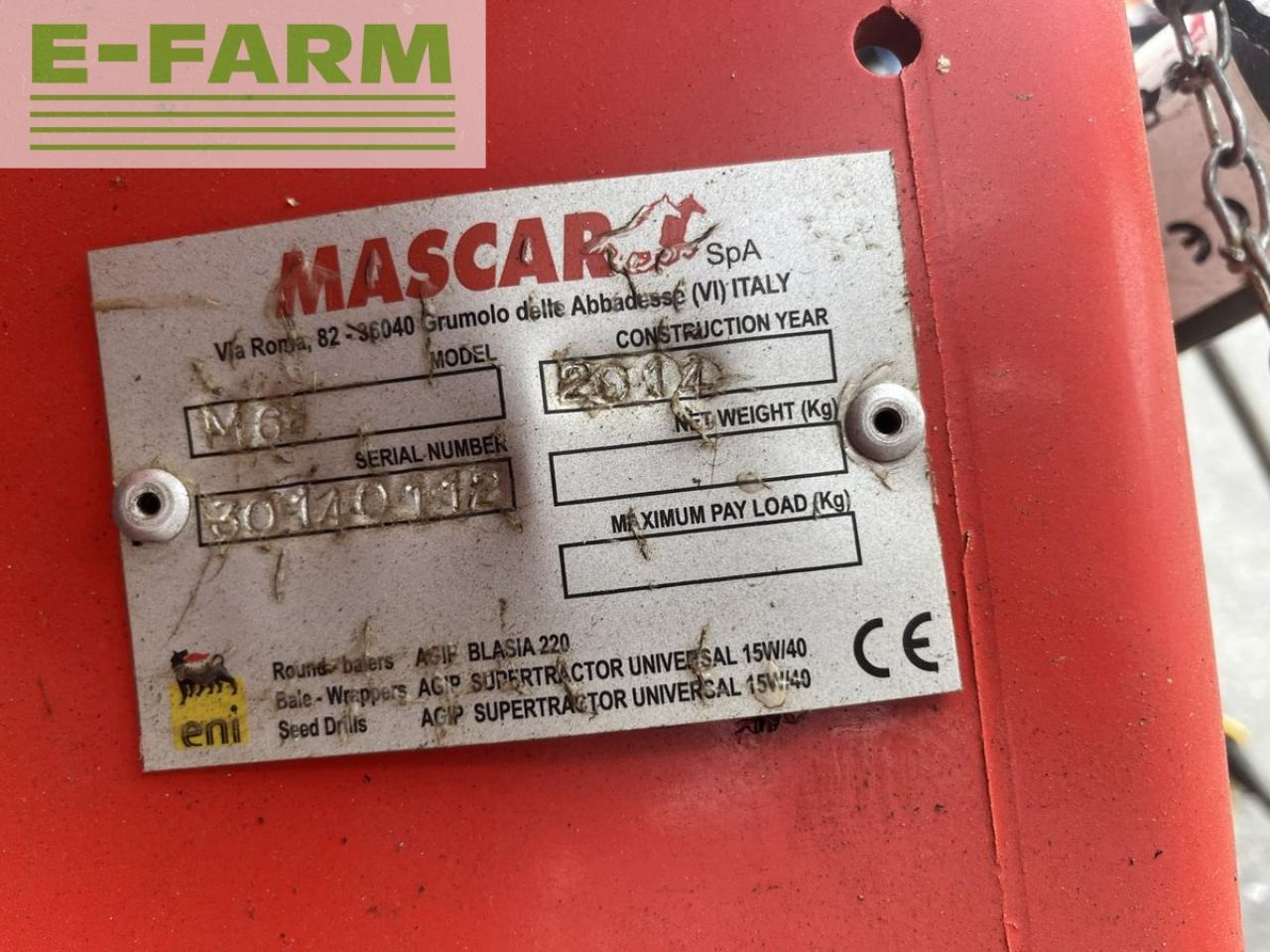 Precision sowing machine Mascar futura maxi 6 reihig: picture 11 Precision sowing machine Mascar futura maxi 6 reihig: picture 11