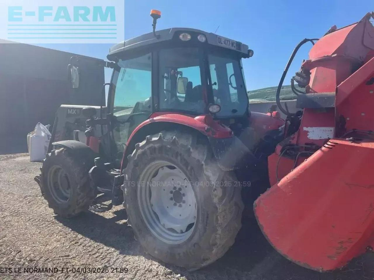 Farm tractor Massey Ferguson 5608: picture 9