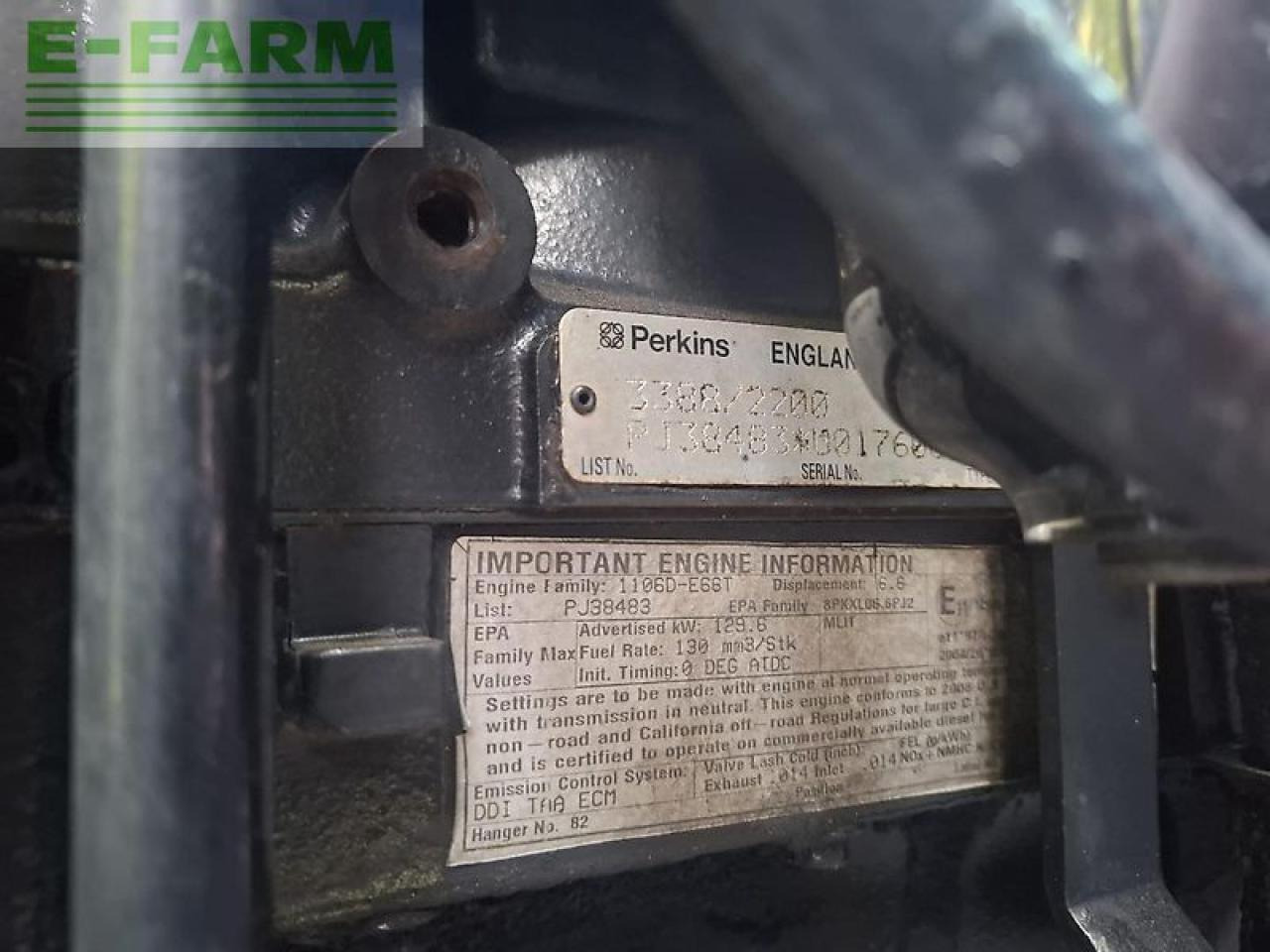 Farm tractor Massey Ferguson 6475: picture 39