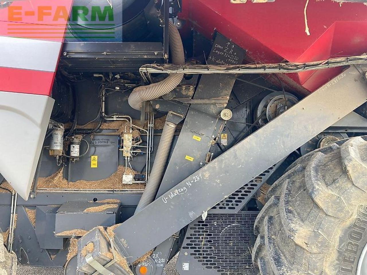 Combine harvester Massey Ferguson beta 7270: picture 13 Combine harvester Massey Ferguson beta 7270: picture 13