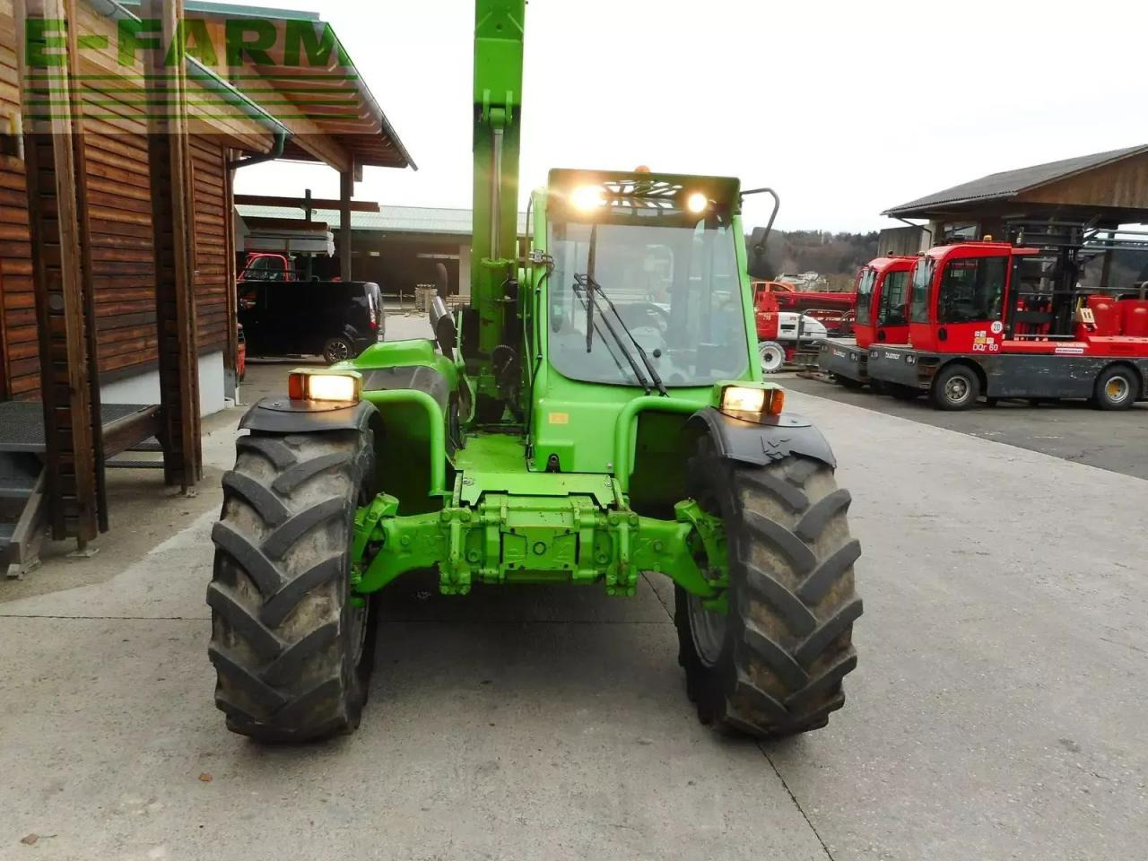 Telescopic handler Merlo p32.6 plus ( 2,15 hoch 2,05 breit ) 40 km/h: picture 16