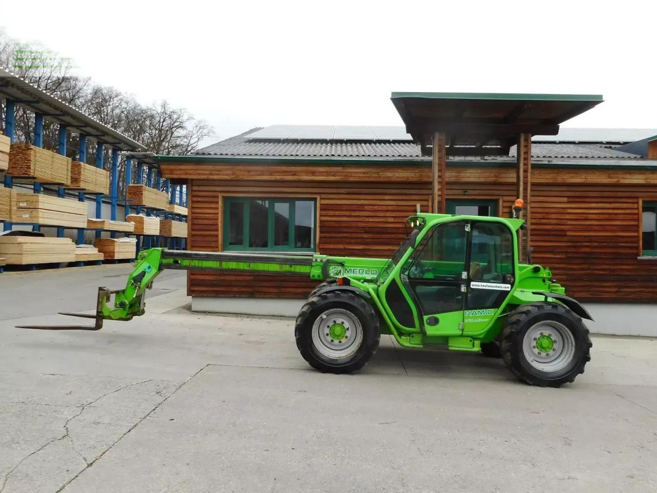 Telescopic handler Merlo p32.6 plus ( 2,15 hoch 2,05 breit ) 40 km/h: picture 13