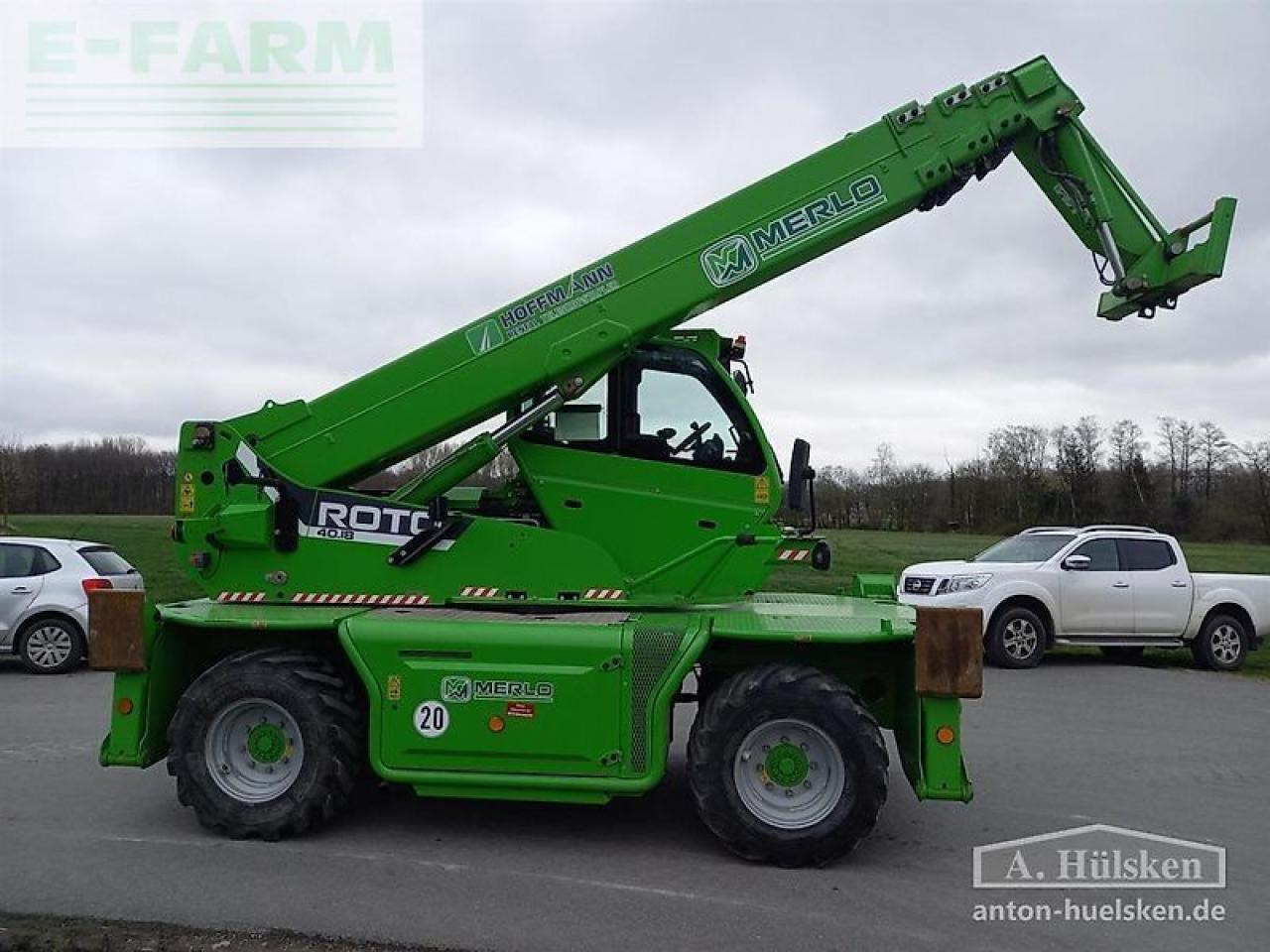 Telescopic handler Merlo roto r40.18: picture 6