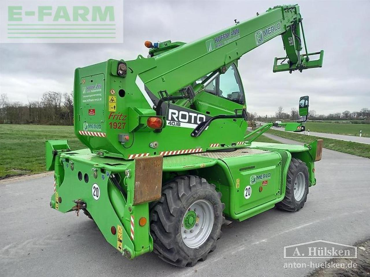Telescopic handler Merlo roto r40.18: picture 7