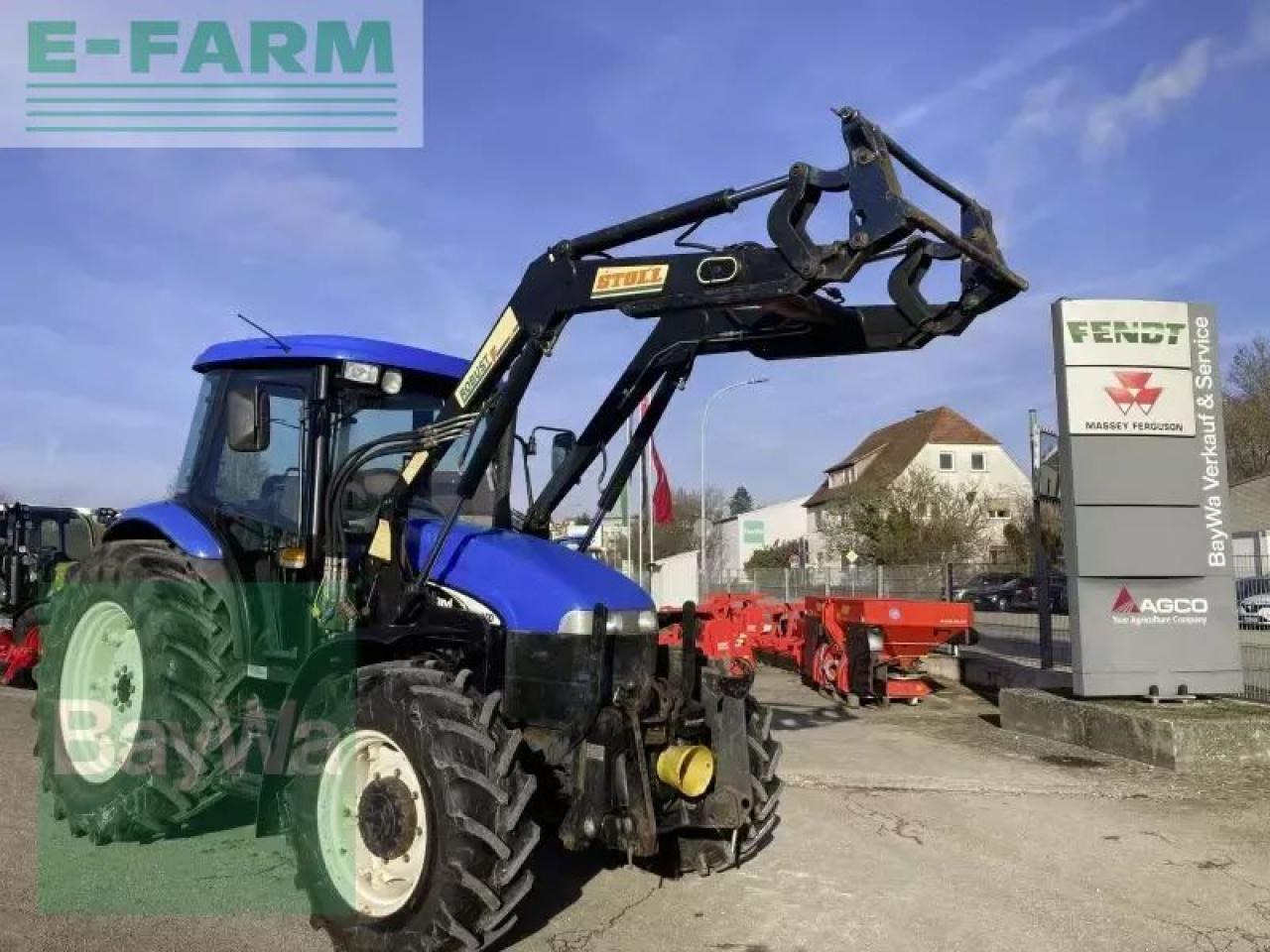 New Holland td 95 d D - Farm tractor: picture 1 New Holland td 95 d D - Farm tractor: picture 1