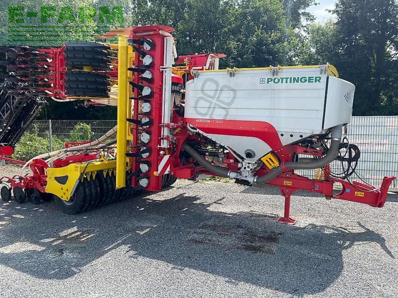 Pöttinger aerosem vt 5000 dd - Seed drill: picture 1 Pöttinger aerosem vt 5000 dd - Seed drill: picture 1