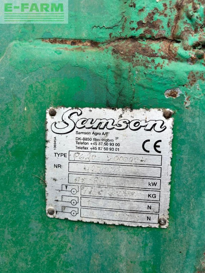 Samson pg 20 - Slurry tanker: picture 4 Samson pg 20 - Slurry tanker: picture 4