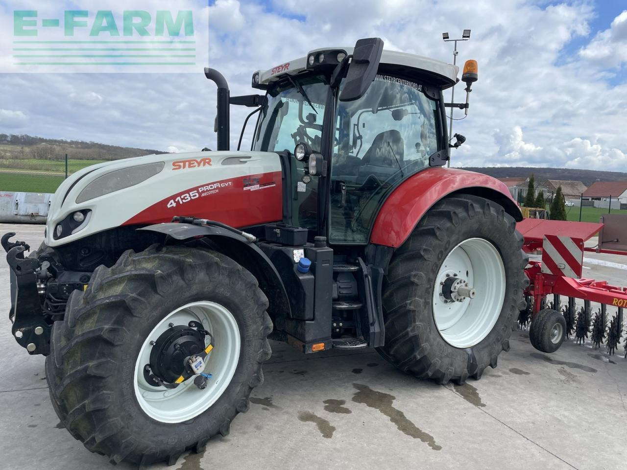 Steyr 4135 profi cvt CVT - Farm tractor: picture 1 Steyr 4135 profi cvt CVT - Farm tractor: picture 1
