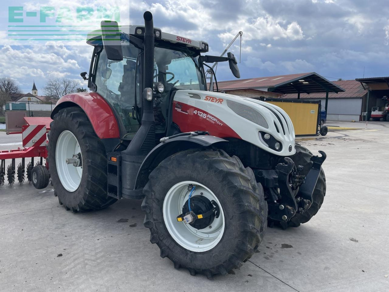 Steyr 4135 profi cvt CVT - Farm tractor: picture 3 Steyr 4135 profi cvt CVT - Farm tractor: picture 3
