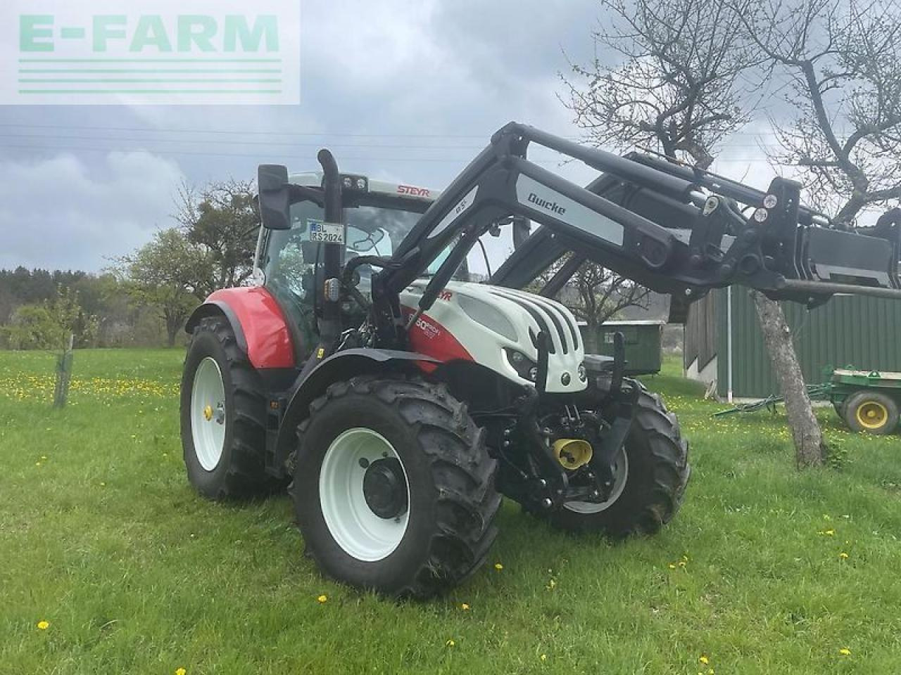 Steyr 6150 cvt profi - Farm tractor: picture 3 Steyr 6150 cvt profi - Farm tractor: picture 3