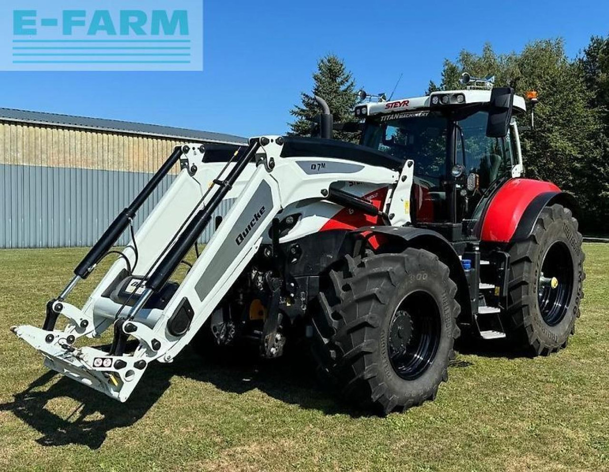 Steyr 6185 absolut cvt CVT - Farm tractor: picture 1 Steyr 6185 absolut cvt CVT - Farm tractor: picture 1