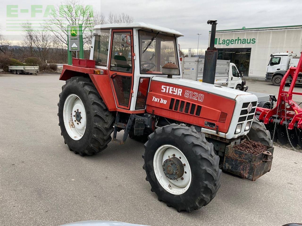 Steyr 8120 - Farm tractor: picture 4 Steyr 8120 - Farm tractor: picture 4
