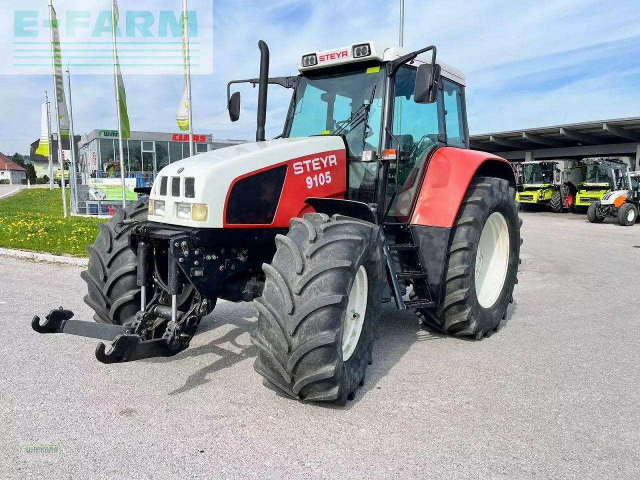 Farm tractor Steyr 9105 a basis: picture 6