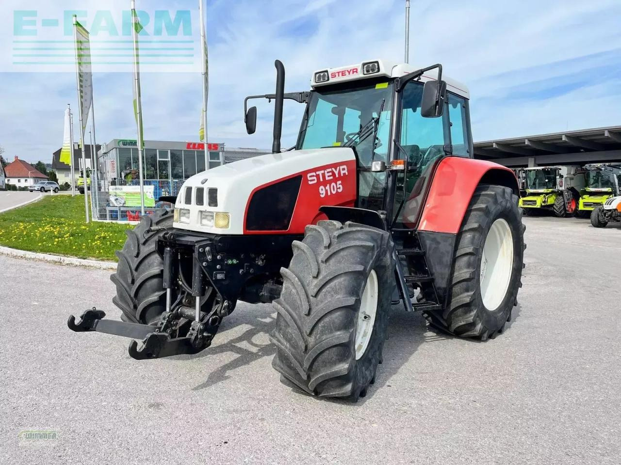 Farm tractor Steyr 9105 a basis: picture 16