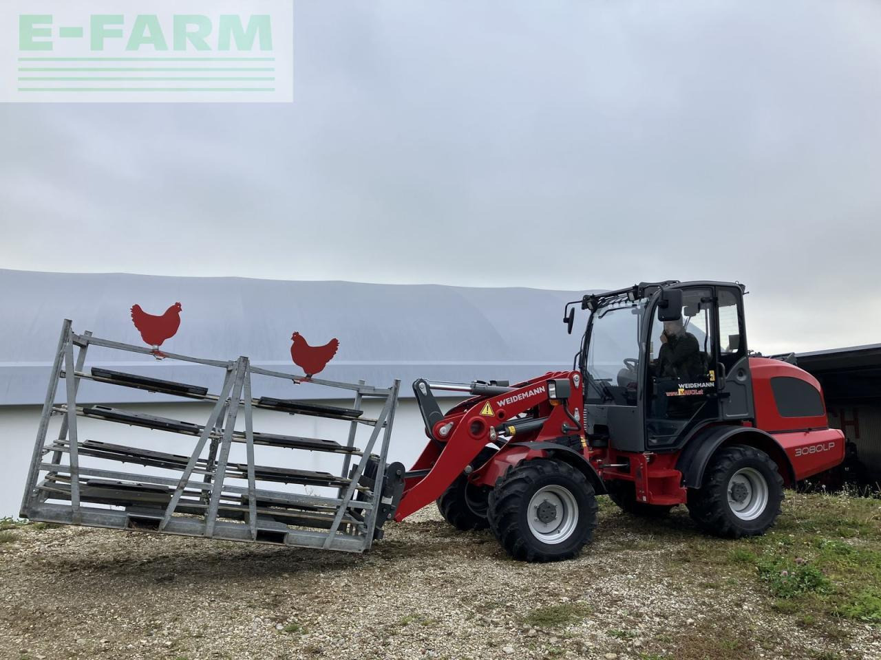 Mini excavator Weidemann 3080lp für geflügelkistengabel sofort verfügbar: picture 7 Mini excavator Weidemann 3080lp für geflügelkistengabel sofort verfügbar: picture 7