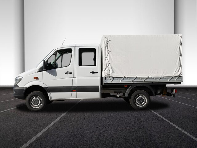 Flatbed van, Combi van MERCEDES-BENZ Sprinter 316CDI DOKA,Allrad,AHK,Standhzg.: picture 12