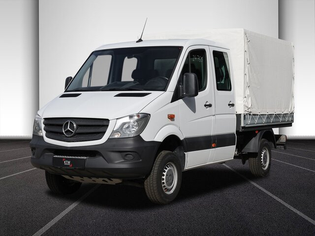Flatbed van, Combi van MERCEDES-BENZ Sprinter 316CDI DOKA,Allrad,AHK,Standhzg.: picture 17