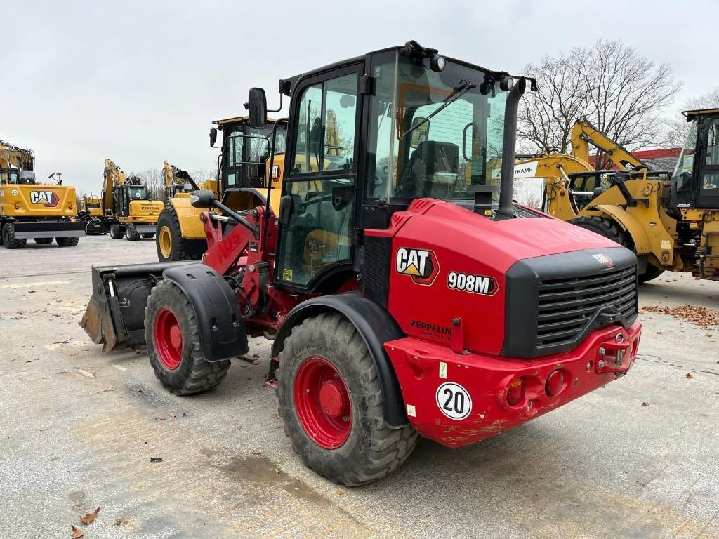 CAT 908 M, bis 35 km/h, Allrad, hydr. Schnellwechsler - Wheel loader: picture 3 CAT 908 M, bis 35 km/h, Allrad, hydr. Schnellwechsler - Wheel loader: picture 3
