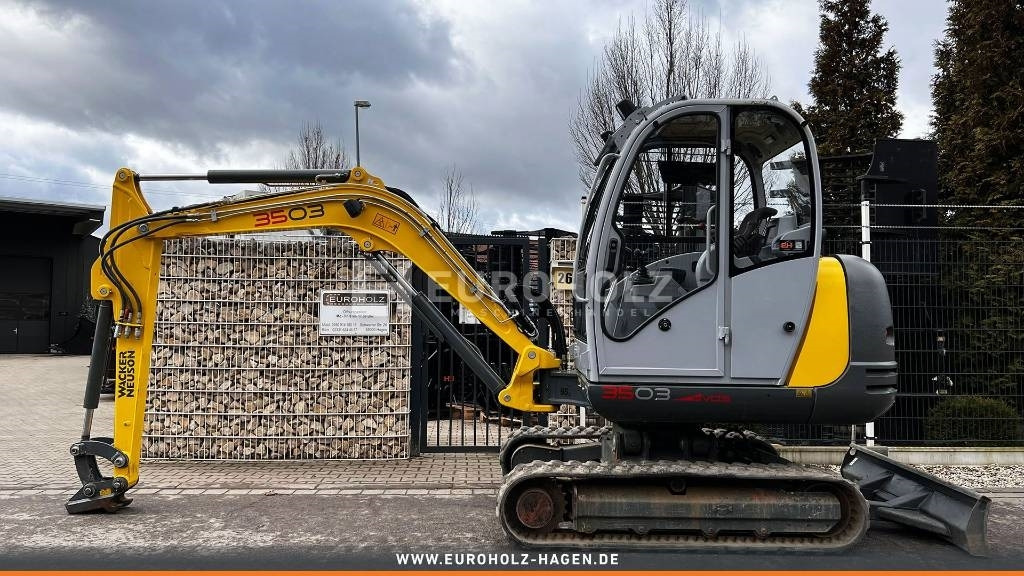 Wacker Minibagger 3503, VDS Kabine, Schnellwechsler MS03 - Mini excavator: picture 2 Wacker Minibagger 3503, VDS Kabine, Schnellwechsler MS03 - Mini excavator: picture 2
