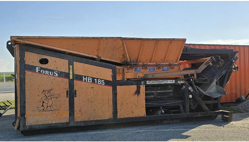 Forus HB 185 Schredder - Construction machinery: picture 1 Forus HB 185 Schredder - Construction machinery: picture 1