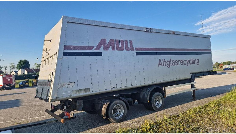 Tipper trailer Warneke Alu Kippmulde 2 Achs mit Lenkachse: picture 9