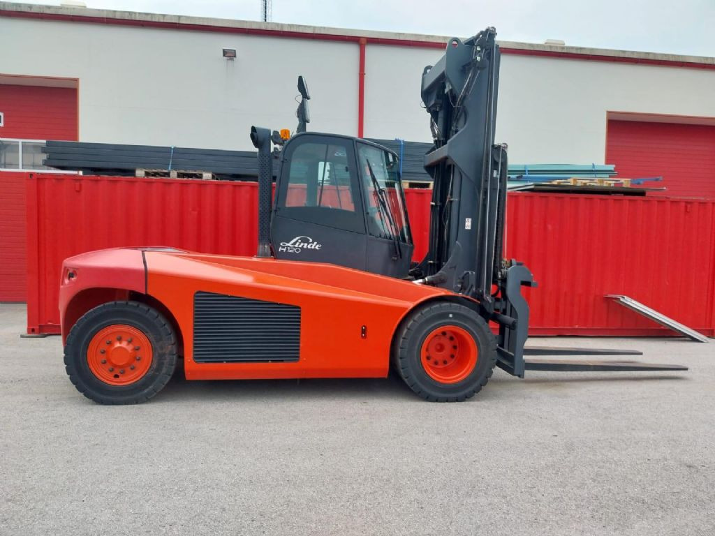 Linde H120 - Diesel forklift: picture 1 Linde H120 - Diesel forklift: picture 1