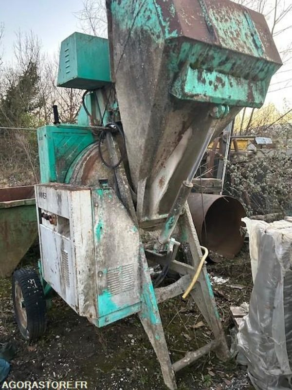 BETONNIERE IMER AVEC CHARGEUR 400 LITRES - Concrete mixer: picture 1 BETONNIERE IMER AVEC CHARGEUR 400 LITRES - Concrete mixer: picture 1
