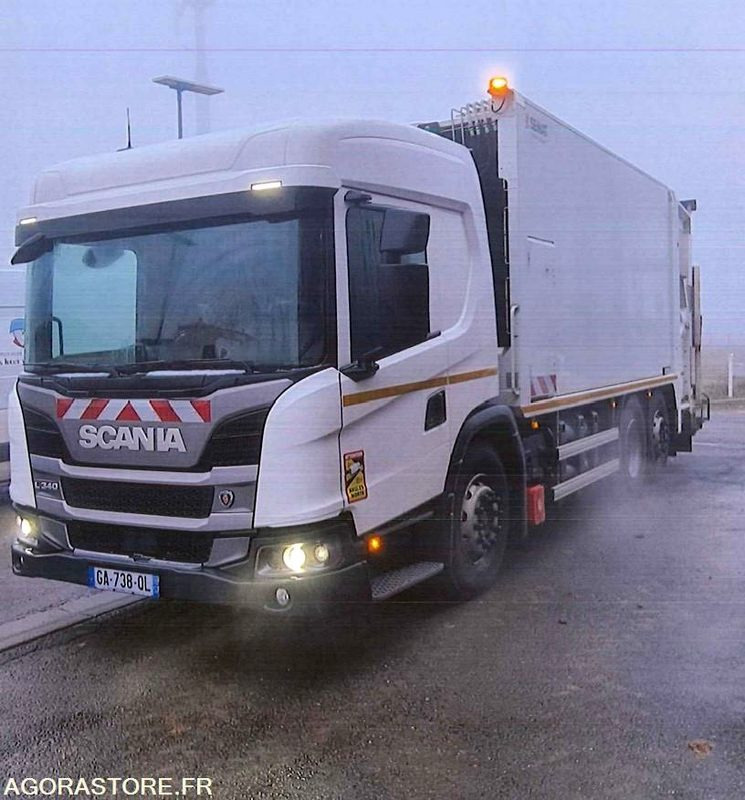 BOM SCANIA L340 71926 kms 2021 GNV - Garbage truck: picture 3 BOM SCANIA L340 71926 kms 2021 GNV - Garbage truck: picture 3