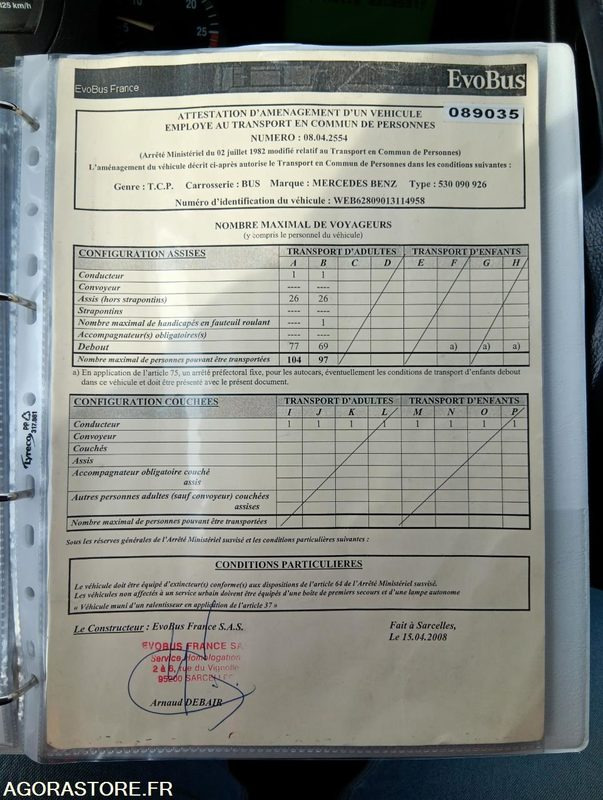 MERCEDES CITARO N°089035 - Bus: picture 5 MERCEDES CITARO N°089035 - Bus: picture 5