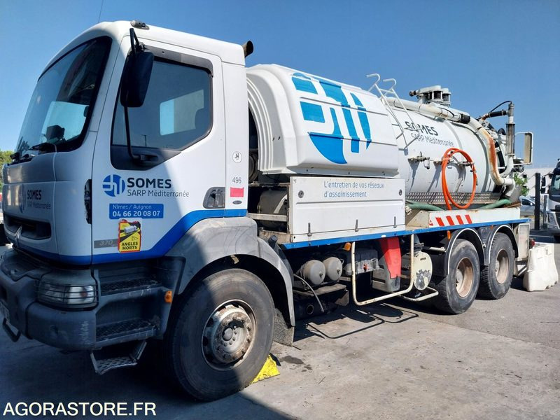 HYDROCUREUR 26T HUWER/RENAULT 496ADT34 (vente uniquement export) - Vacuum truck: picture 1 HYDROCUREUR 26T HUWER/RENAULT 496ADT34 (vente uniquement export) - Vacuum truck: picture 1
