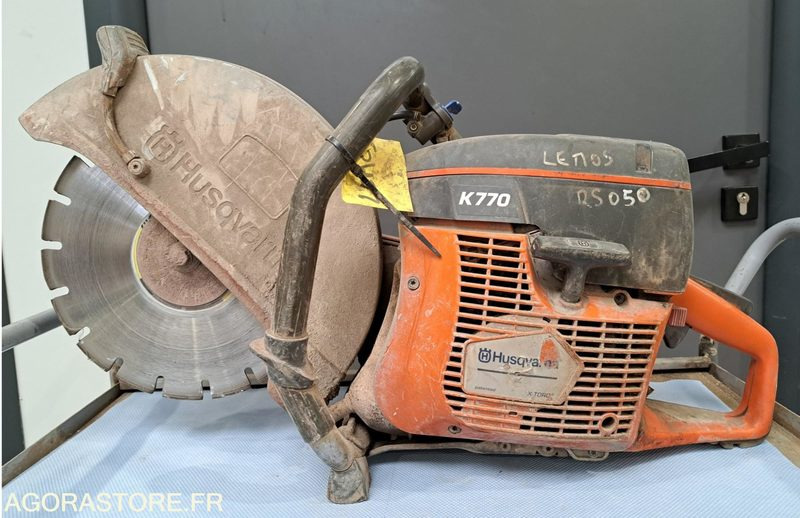 LOT DE 5 DECOUPEUSES THERMIQUES HUSQVARNA K 770 SANS RESERVOIR A EAU - Construction equipment: picture 5 LOT DE 5 DECOUPEUSES THERMIQUES HUSQVARNA K 770 SANS RESERVOIR A EAU - Construction equipment: picture 5