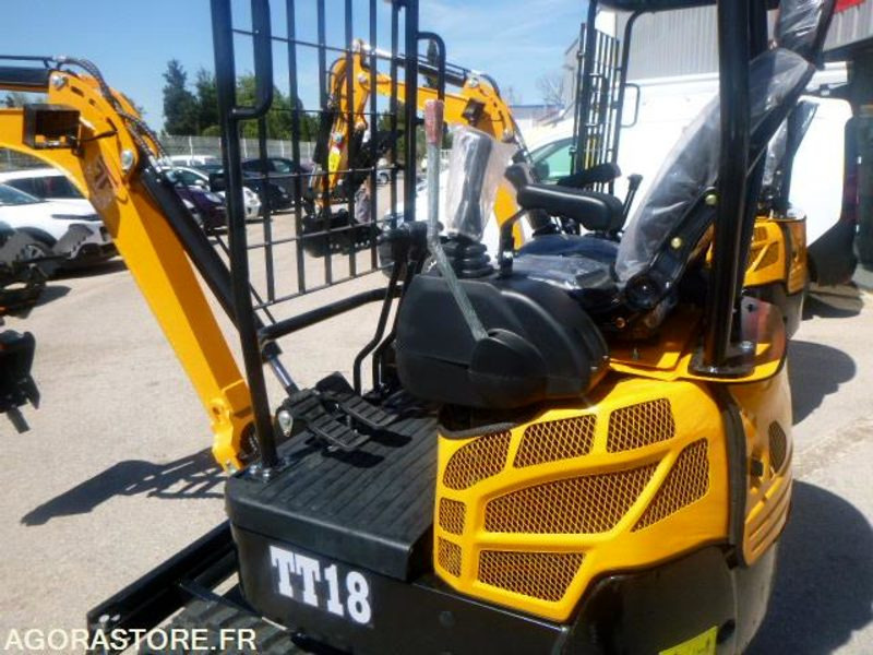 Excavator MINIPELLE 1T8 NEUVE (2025) - MOTEUR 3 CYLINDRES KUBOTA: picture 7