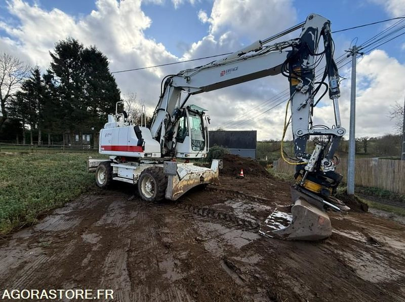 PELLE SUR PNEUS - VOLVO -EW160D - 2014 - 14700H - Excavator: picture 1 PELLE SUR PNEUS - VOLVO -EW160D - 2014 - 14700H - Excavator: picture 1