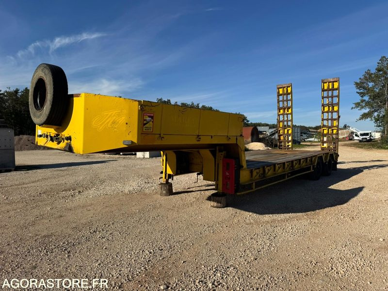 Semi-remorque ACTM - 1988 - Low loader trailer: picture 3 Semi-remorque ACTM - 1988 - Low loader trailer: picture 3