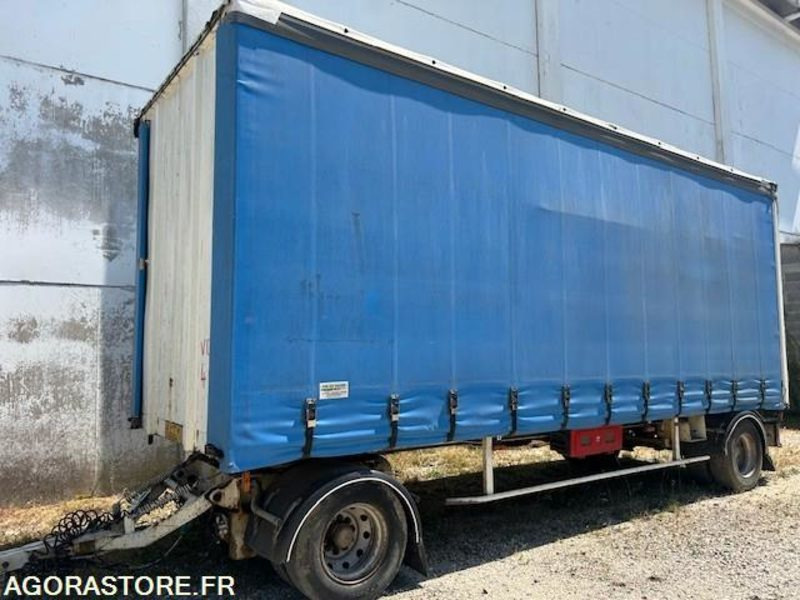 REMORQUE BACHEE ACTM - Semi-trailer: picture 2 REMORQUE BACHEE ACTM - Semi-trailer: picture 2