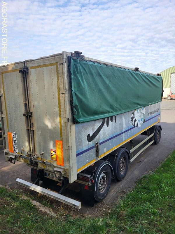 Remorque poids lourds Kaiser en alu 26T - 50 m3 - 2009 - Semi-trailer: picture 4 Remorque poids lourds Kaiser en alu 26T - 50 m3 - 2009 - Semi-trailer: picture 4