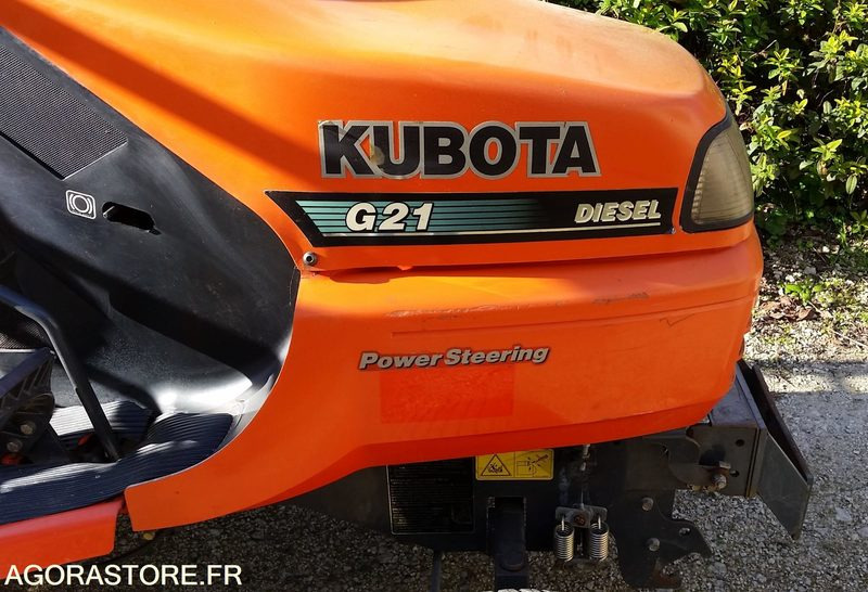 Garden mower TONDEUSE KUBOTA G21 DIESEL 2007 933H SANS PLATEAU DE COUPE: picture 9 Garden mower TONDEUSE KUBOTA G21 DIESEL 2007 933H SANS PLATEAU DE COUPE: picture 9