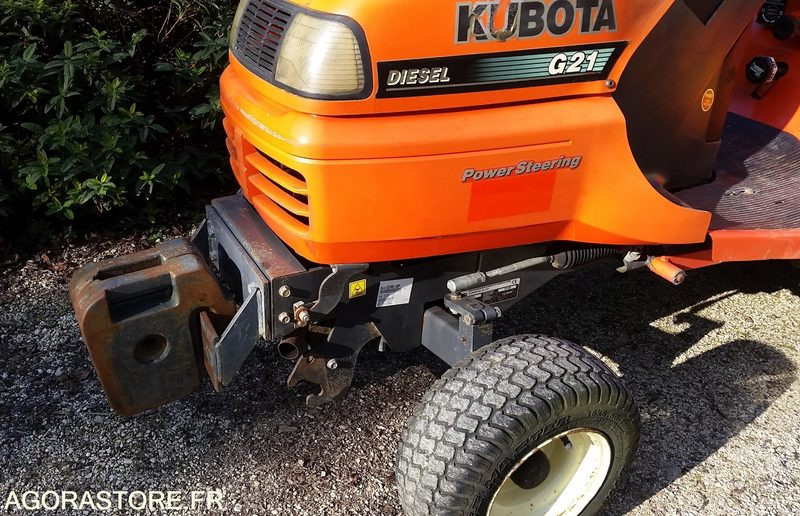 Garden mower TONDEUSE KUBOTA G21 DIESEL 2007 933H SANS PLATEAU DE COUPE: picture 18 Garden mower TONDEUSE KUBOTA G21 DIESEL 2007 933H SANS PLATEAU DE COUPE: picture 18