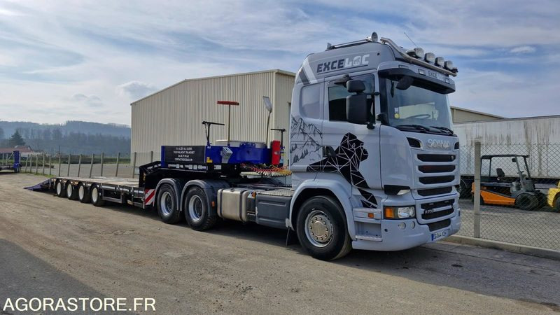 CAMION TRACTEUR 6X4 SCANIA R730 V8 2014 440 000 KM PTRA 150T + PORTE ENGINS FAYM - Tractor unit: picture 2 CAMION TRACTEUR 6X4 SCANIA R730 V8 2014 440 000 KM PTRA 150T + PORTE ENGINS FAYM - Tractor unit: picture 2