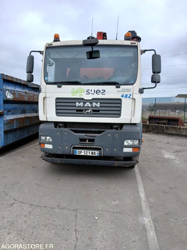 MAN 32T/BRAS/GRUE ET COMPTACTEUR - DP121NA - Truck: picture 2 MAN 32T/BRAS/GRUE ET COMPTACTEUR - DP121NA - Truck: picture 2