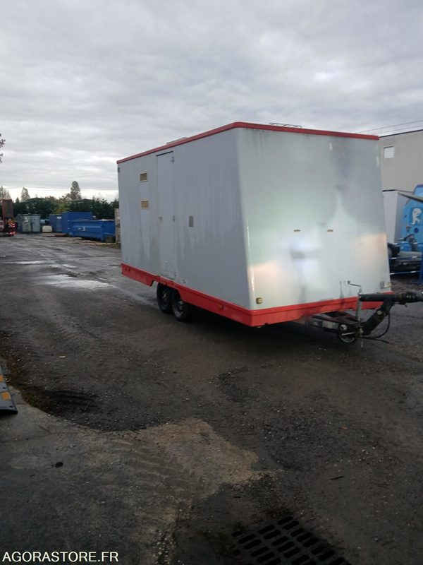 Roulotte chantier - Construction container, Trailer: picture 1 Roulotte chantier - Construction container, Trailer: picture 1