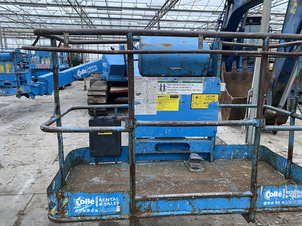 Telescopic boom Aichi SR18A: picture 13