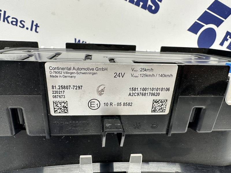 Continental TGX - Dashboard for Truck: picture 3 Continental TGX - Dashboard for Truck: picture 3