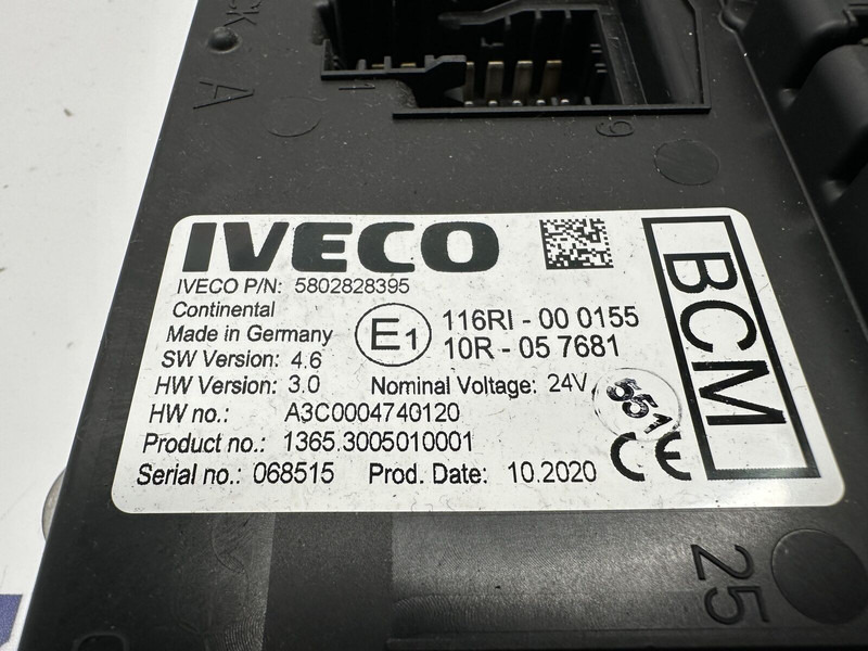 Iveco BCM - ECU for Truck: picture 3 Iveco BCM - ECU for Truck: picture 3