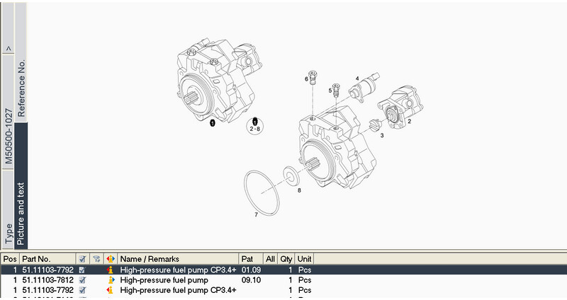 MAN TGX - Fuel pump for Truck: picture 3 MAN TGX - Fuel pump for Truck: picture 3
