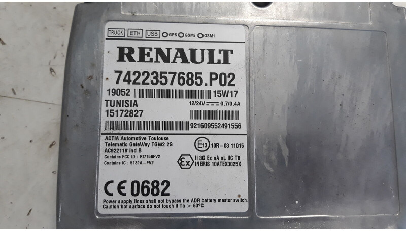 Renault T - ECU for Truck: picture 4 Renault T - ECU for Truck: picture 4