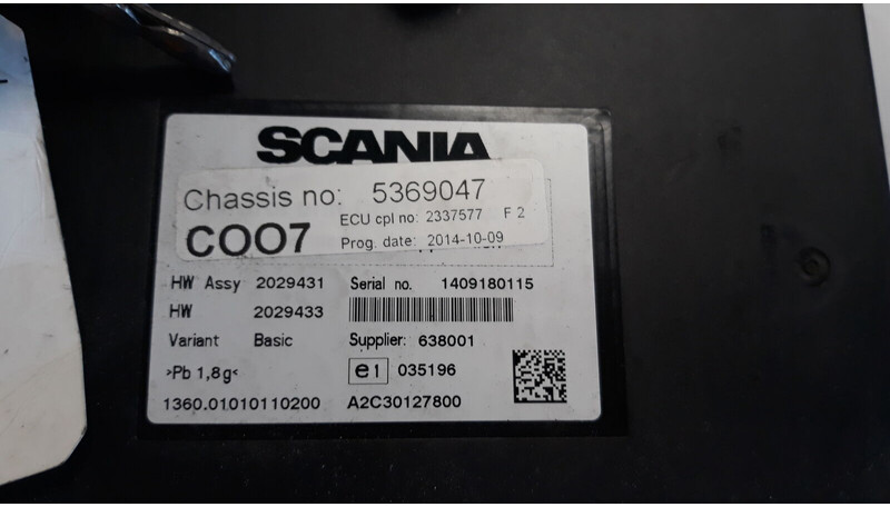 Scania R - ECU for Truck: picture 3 Scania R - ECU for Truck: picture 3