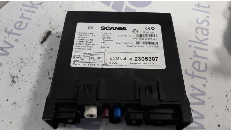 Scania RTC control unit - ECU for Truck: picture 4 Scania RTC control unit - ECU for Truck: picture 4